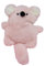 3D Koala Puppe Plüsch Schutzhülle Kompatibel mit Apple Airpods Pro Hülle Süße Cartoon Flauschig Warm Tragetasche Weiche Stoßfeste TPU Silikon Innere AirPod Pro Case Cover (Rosa Koala1)