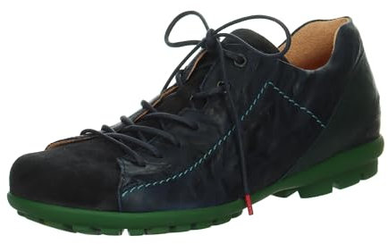 Think! Herren Kong Nachhaltige Wechselfußbett Schnürhalbschuhe, 8030 Navy Kombi, 43.5 EU