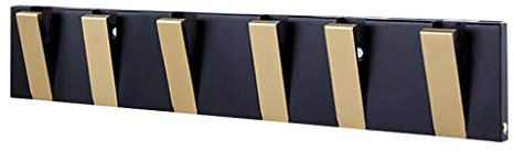 Porte-manteau Porte-manteau mural en métal robuste avec crochets rétractables Crochet élégant et peu encombrant Crochets pliables pour manteaux écharpes sacs à main chapeaux pour entrée chambre salle