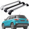 Barre Portatutto per Suzuki Vitara 2015-2022, Trasversali Tetto Alluminio Portapacchi con Serratura Carico Massimo 300 kg, Coppia, Black-1-Pair