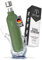 NIMOE® SteelStream 1L | 74% leichter als die Glasflasche | Für DUO, E-DUO geeignet | Pulverbeschichtete Edelstahlflasche | Spülmaschinenfest, 100% auslaufsicher
