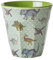 Rice Medium Melamin Kinder Becher grau blau - New Dino Print