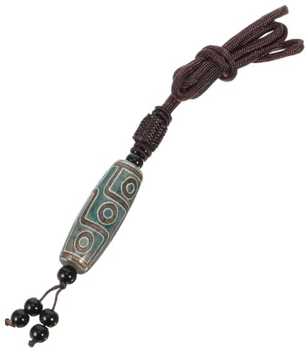 VALICLUD Halsketten Neun Augen Dzi Perlenanhänger Halskette tibetisches buddhismus Schmuck Dzi-Perlenanhänger tibetische Dekorationen Staatsangehörigkeit Perlenkette Amulett