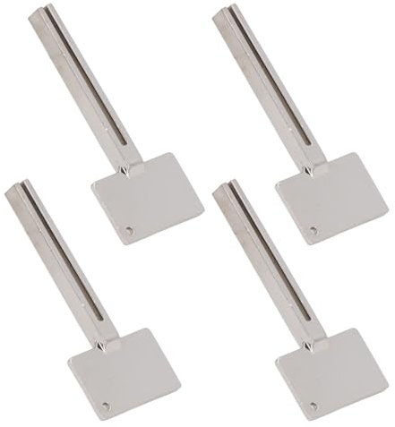Presse-clés de Dentifrice en Acier Inoxydable, 12 Pièces, Rouleaux, Presse-Tube Ergonomique et Robuste en Métal
