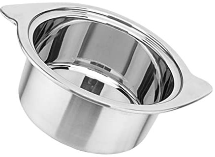 Didiseaon 1pezzi Pentola in Acciaio Da Compatibile Induzione Pentola Calda Wok in Acciaio Per Stufati