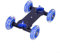 Carrello scorrevole professionale leggero per fotocamera, supporta 10 kg, ad alta resistenza e ruote girevoli per tecniche di ripresa creative, colore: blu