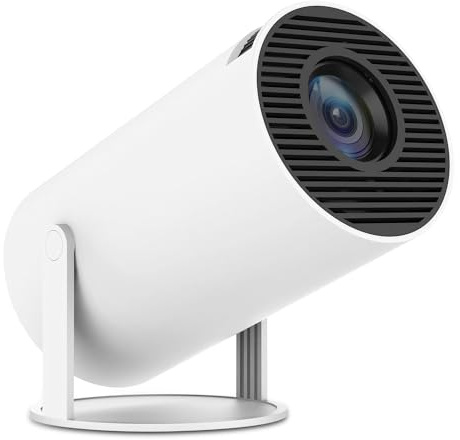 Mini Projector with WiFi & Bluetooth, SUMTAB 2026 Upgraded Portable Projector, 1080P & 4K Support Video Projector, Smart Projector for Home Outdoor, Compatible with iOS/Android/Windows