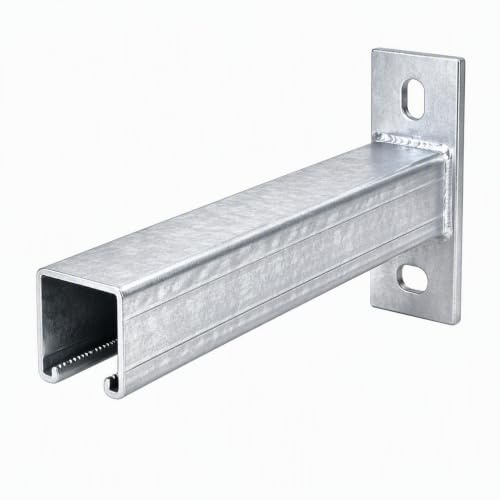 Screwkart 1000MM Plain Cantilever Arms HDG Finish for Cable Tray Support - Pack of 2 Pcs