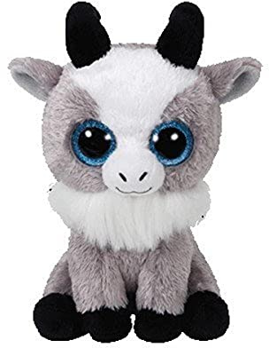 TY 36843 Beanie Boo's Gabby Ziege mit Glitzeraugen, 15 cm