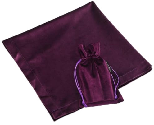 BLESSUME Tarot Divination tischdecke und Beutel (Lila)