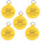 Pack of 5 Adhesive 75mm/3 Disc Plate Hangers