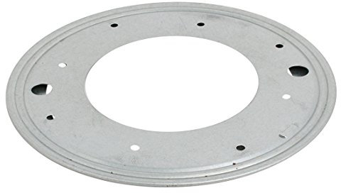 Aexit Runder Plattenspieler mit 305 mm Durchmesser Drehplatte mit drehendem Rad und silbernem Ton (6b74c194c37dd841217a98b996e2808c)