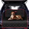 Just Pet Zone Dog Car Boot Protector – Quilted Waterproof, Nonslip Boot Mat with Bumper Flap, Machine Washable, for Cars & SUVs