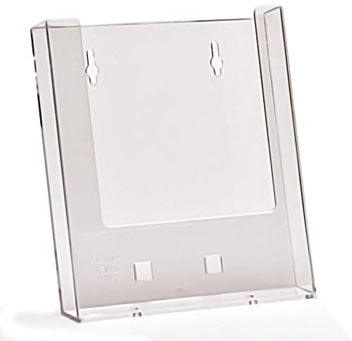 Taymar W160 Wandprospekthalter zum Hängen oder Stellen im DIN A5 Hochformat