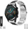 Aimtel Armband Kompatibel mit Huawei Watch GT 4/GT3/GT 2 46mm Armband/Huawei Watch 3 Armband,22 mm Edelstahl Metall Ersatzarmband für Huawei GT 2e/H GT/GT 2 Pro/Active/Huawei Watch 3/3 Pro/4/4 Pro