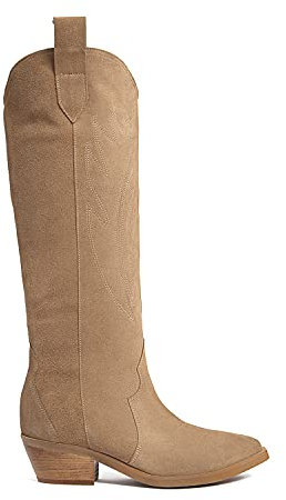 L37 HANDMADE SHOES LET`S GET LOST - Stivale al ginocchio , tan,