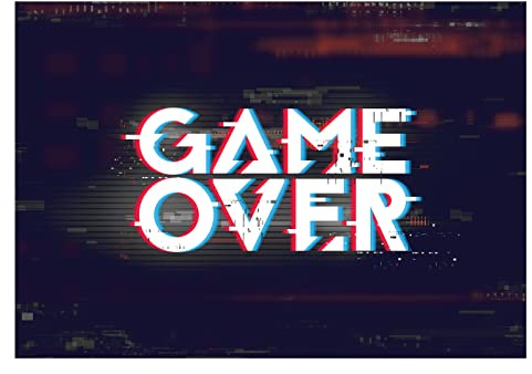 WallArena Vlies Fototapete, Gaming, 208x146cm | Fototapeten - Tapeten - für Wohnzimmer Schlafzimmer - Vliestapete Wandtapete Tapete 3D Effekt- inkl. Kleister
