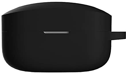 GIOPUEY Cilicone Case for Sony WF-1000XM4, Ultra-thin soft Cover, Slim-Fit,Anti-Fall,Not Easy to Dirty, Sony WF-1000XM4 Case, Sony WF-1000XM4 Cover - Black