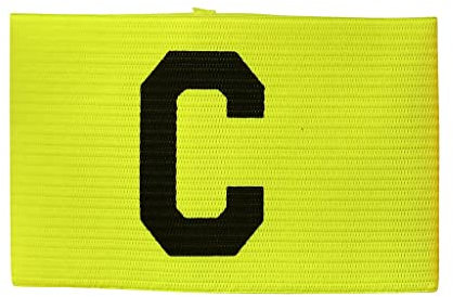 Precision Tr41fy Big C Kapitänsbinde, Fluoreszierendes gelb, Für Kinder