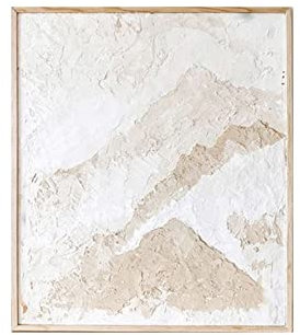 XIAONI Handgemalte Acryl Gemälde Auf Leinwand,Moderne Abstrakte Große Originale Wandmalerei Berge Coole Gemälde Handgemalte Rahmenlose Strukturierte Kunstwerke Wandkunst Leinwand Für Wohnzimmer FL