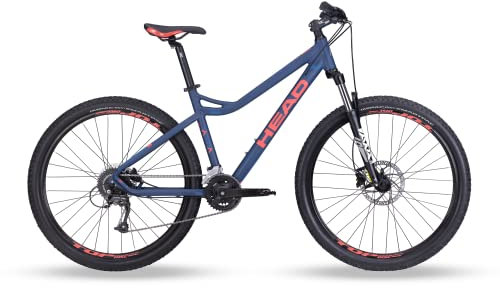 HEAD Damen Tacoma II Mountainbike, Blau matt, 44 cm