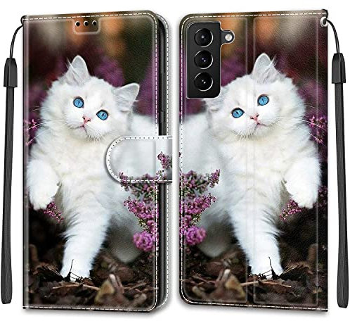 Feyten Compatible with Samsung Galaxy S22 Plus Case, Shockproof Wallet Case for Samsung S22 Plus Case with Card Holder, PU Leather Phone Case Magnetic Flip Cases Cover Samsung S22 Plus (Cat 2)