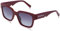 STING Unisex SST459 Sonnenbrille, Full Bordeaux