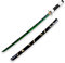 LIZHIZHI Katana de samouraï Demon Slayer en bambou 75 cm, accessoire de cosplay d'anime, cadeau pour enfants