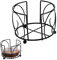 Cabilock Support De sous-Verres Fer G Shape Porte-sous-Verres Métal Rangement Multifonctionnel pour Maison Et Bureau