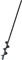 Yolispa Dirt Drill Auger Head Spiral Bit Garden Yard Earth Planter Digger for Earth Burrowing Drilling Hole Digging