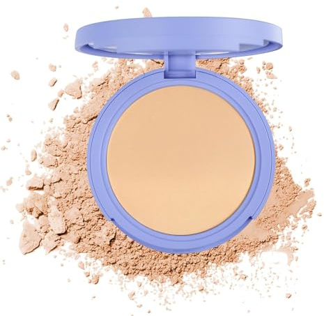 Oil Control Gesichtspuder, Mattes Glattes Wasserdichtes Lang anhaltendes Fixierpuder, Perfektes leichtes Gesichts-Make-up für ein weiches Finish, minimiert feine Linien und Poren (Wärmt den Teint, 1)