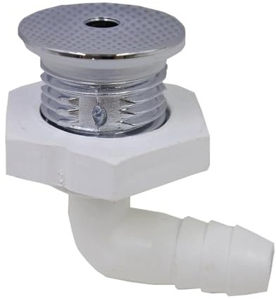 MSEURO Massage Badewanne Air Jet, Spa PVC Air Bubble Jet Mit Chrom Überzug, Whirlpool Luftgebläse P-30D Lucky