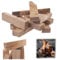 KADAX Anzündholz aus Buchenholz 10 kg, Natürliche und Effiziente Feueranzünder für Kamin, Ofen, Grill und Feuerschale, Brennholz, Kaminholz, Feuerholz