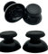 Duluok 4 Pezzi Levette Analogiche Thumbstick Levette Analogiche Joystick Analogici Ricambio Controller ABS per PS4 PS5 Joystick per One S X Standard Elite Controller Nero