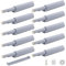 10 PCS Push to Open Door Catches, Soft Close Magnetic Door Latch Kitchen Cupboard Door Push Openers Heavy Duty Touch Release Catch Latch for Closet Wardrobe Closure