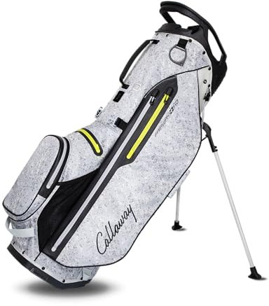 Callaway Golf Fairway Plus HD Sac Hybride étanche avec Support Gris/Jaune