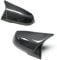 Auto-Rückspiegelgehäuse-Spiegelkappe Für BMW 1 2 3 4 Serie F20 F30 F31 F32 F36 2012 UP 320i 328i 330d 335i M3 M4 Look Ersatz Stil Carbon Fiber Spiegel Abdeckung(Carbon Fiber)