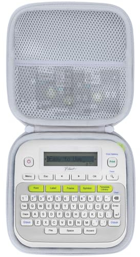 Lebakort Hart Schutz Hülle Etui Tasche für Brother P-Touch PTD220 / PTD210 Beschriftungsgerät