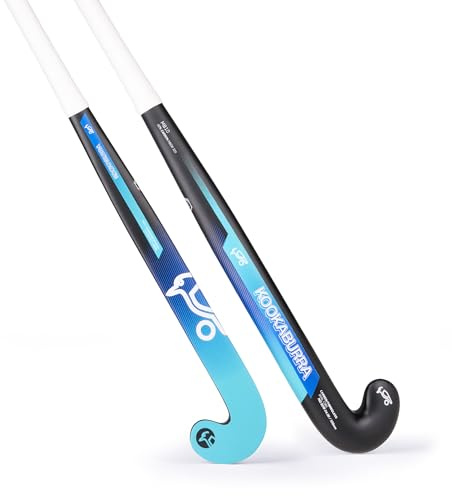 Kookaburra Crosse de Hockey MB10 Bleue - 92,7 cm léger - M Bow 320, 10% Carbone