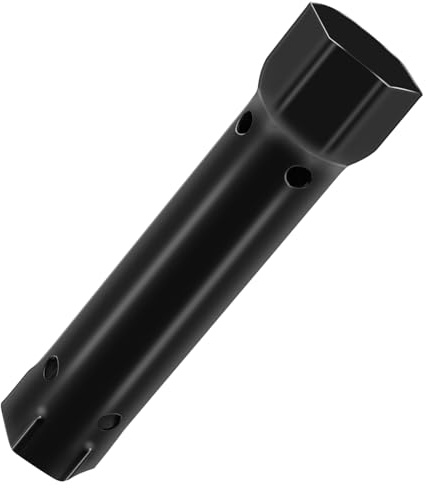 SyiXute 1 Piezas Llave de Tubo para Lavabo,M34-40 Llave Tuerca Grifo,Acero al Carbono Llave de Tubo para Grifo y Fregadero,Negro