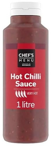 Chef's Menu Hot Chilli Sauce 1 litre