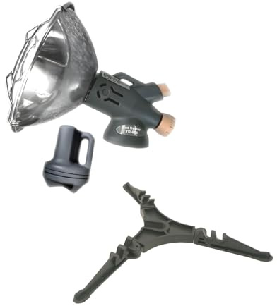 Greabuy Réchaud à air mobile avec chauffage efficace et chaud - Filet de sécurité 800 000 - Protection pour les tâches de pêche en plein air