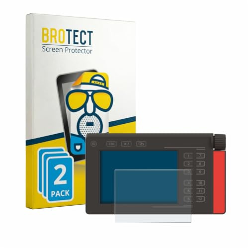 BROTECT Entspiegelungs-Schutzfolie für Müller Elektronik SMART570 (2 Stück) Matte Displayschutz-Folie, Anti-Reflex, Anti-Fingerprint
