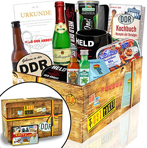DDR Männer Geschenkbox XXL/Geschenk Box DDR/Geschenk für Freund Geburtstag