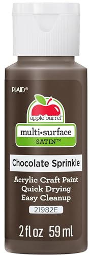 Apple Barrel Acrylic Paint, Chocolate Sprinkle, 2oz