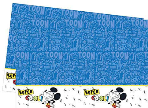 ALMACENESADAN 0661; Mantel para Fiestas Mickey; Dimensiones 120x180 cm; Ideal para Fiestas y cumpleaños.