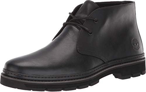 Timberland Port Union Waterproof Chukka Black Full-Grain 7, Schwarz