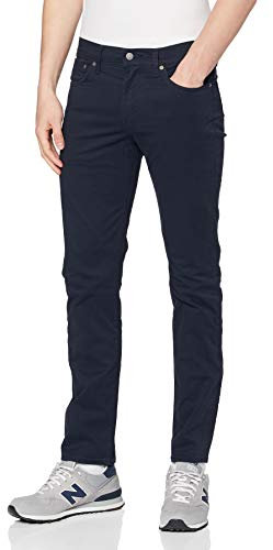 Levi's 511 Slim, Jeans Uomo, Baltic Navy Sueded Sateen Wt B, 32W / 36L