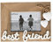 Sass & Belle Ashley Farmhouse Best Friend Bilderrahmen (10 cm x 15 cm, braun / weiß)