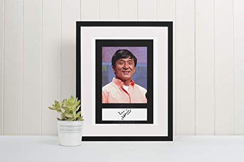 Jackie Chan Autogramm Kopie 20x30 A4 Ungerahmt Gedruckt Reprint Bild Geschenk